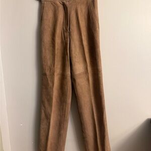 Vintage Port Sport Genuine Suede Pants – Size 6 – Made in Hong Kong